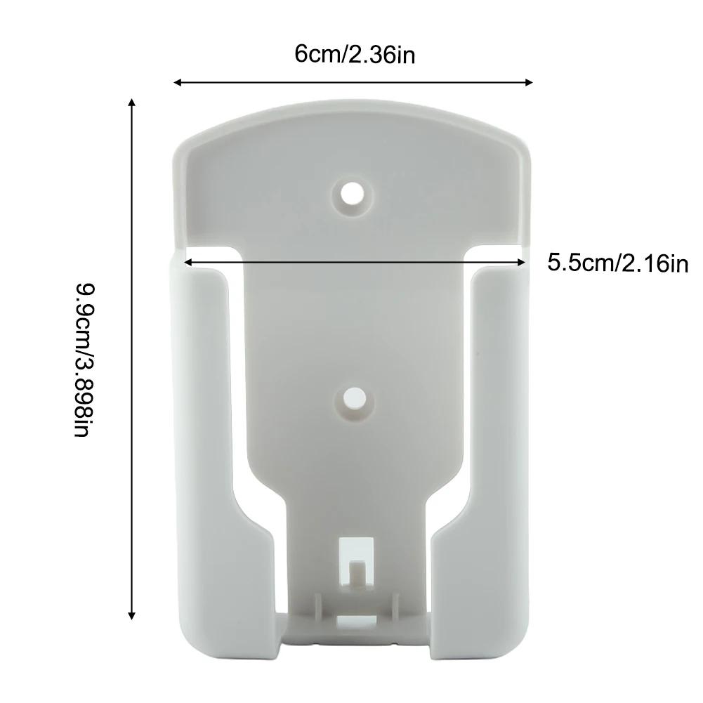 Universal White Air Conditioner Remote Control Mobile Phone Plug Holder Wall-Mounted Storage Box For Air Conditioner TV