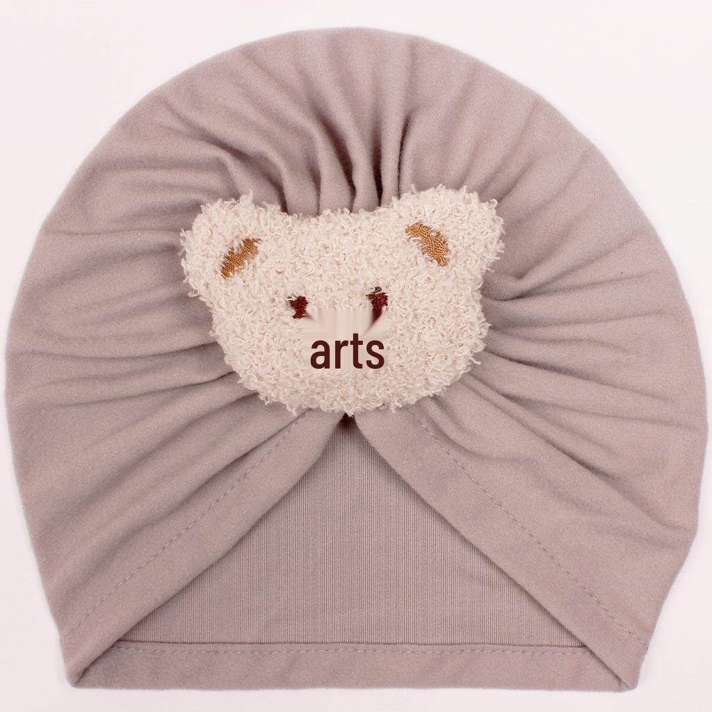 European and American Infant Bear Head Protective Hat