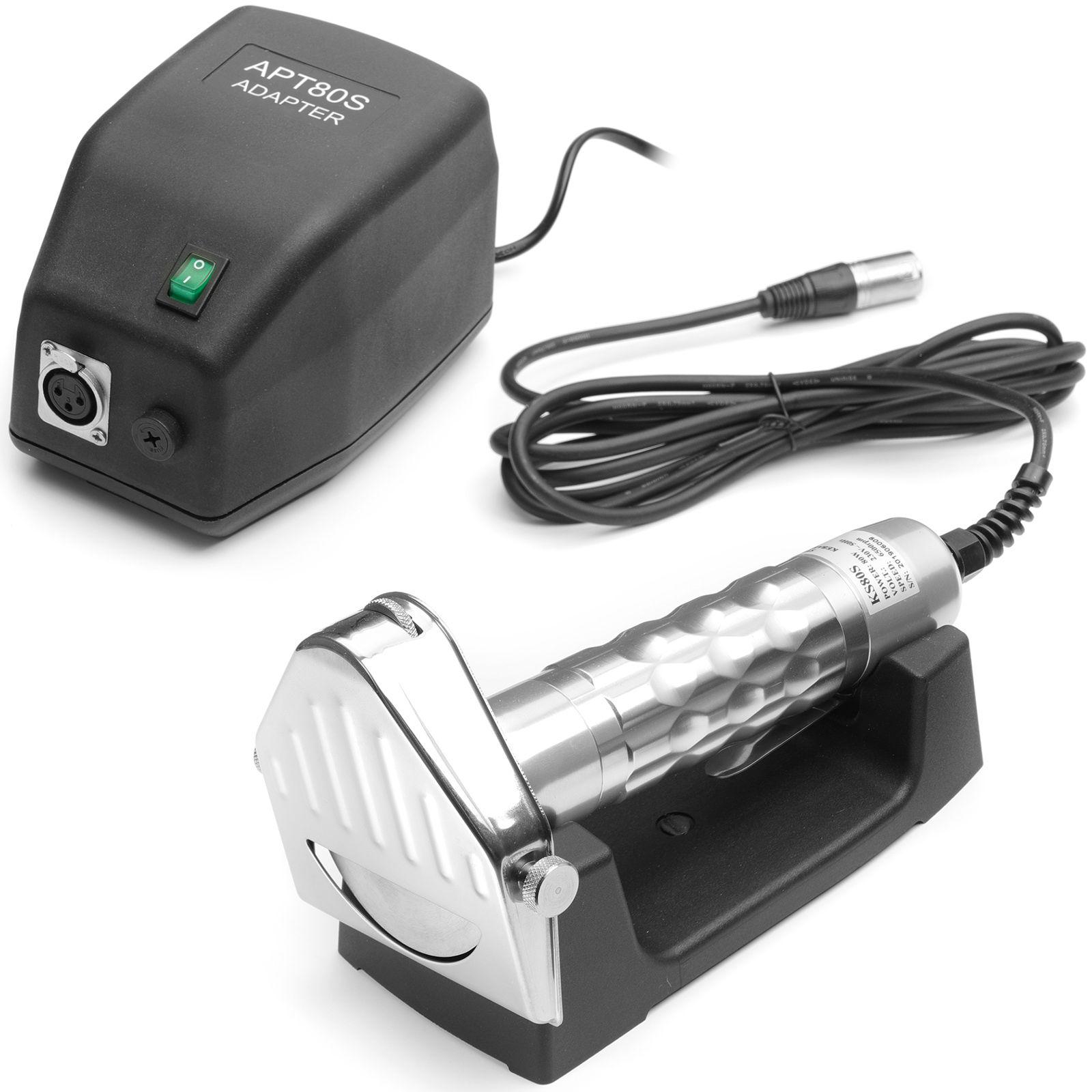 Coltello elettrico per kebab gyros con affilatore e supporto 230 V 80 W Hendi 267264