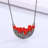 Heal The Gentle Lily of The Valley Flower Necklace Super Fairy Temperament All Matching Necklace Female Minority