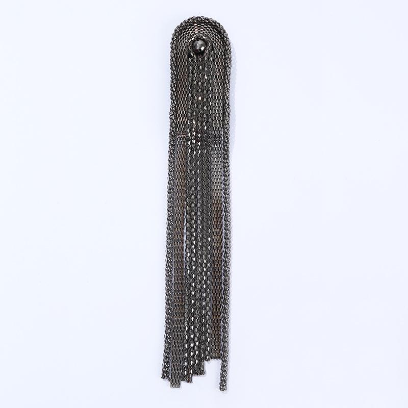 Handmade Classical Metal Tassel Epaulettes - Fashionable Cross-Border Clothing Accessories