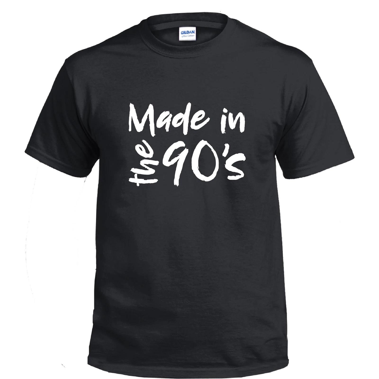 

Made In The 90s Birthday Funny Gift Party Dirty Thirty Gift 100% Cotton T-Shirt M