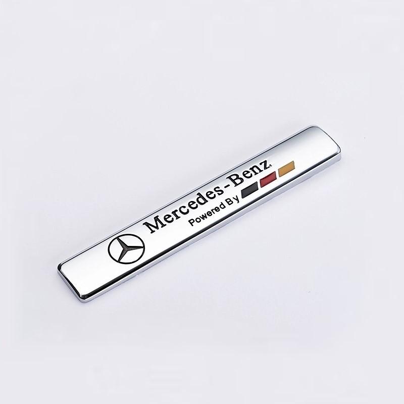 

Premium 3D Metal Car Fender Trunk Badge Sticker Car Styling Decal For Mercedes Benz C200 C260 C300 CLA W211 W203 W204 W210 W124