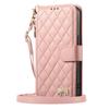 For Samsung Galaxy A57 A56 5G A54 A53 A52 A51 A71 4G A50 A30S Crossbody Wallet Case, Quilted Zip Pocket Card Holder Flip Cover
