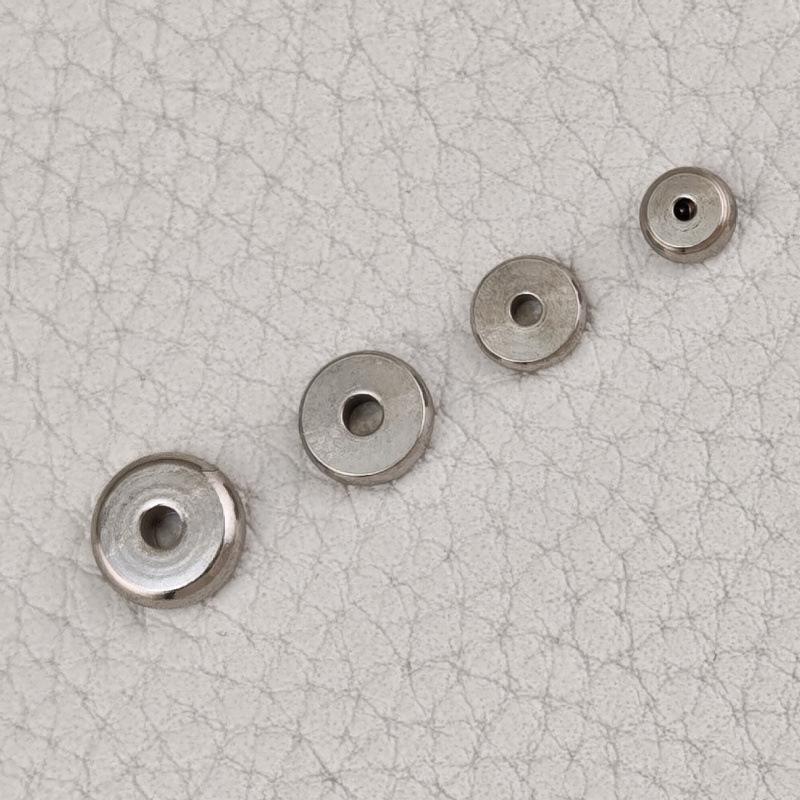 Stainless Steel Spacer Beads for DIY Jewelry Making - Wheel Bracelet Materials In Stock