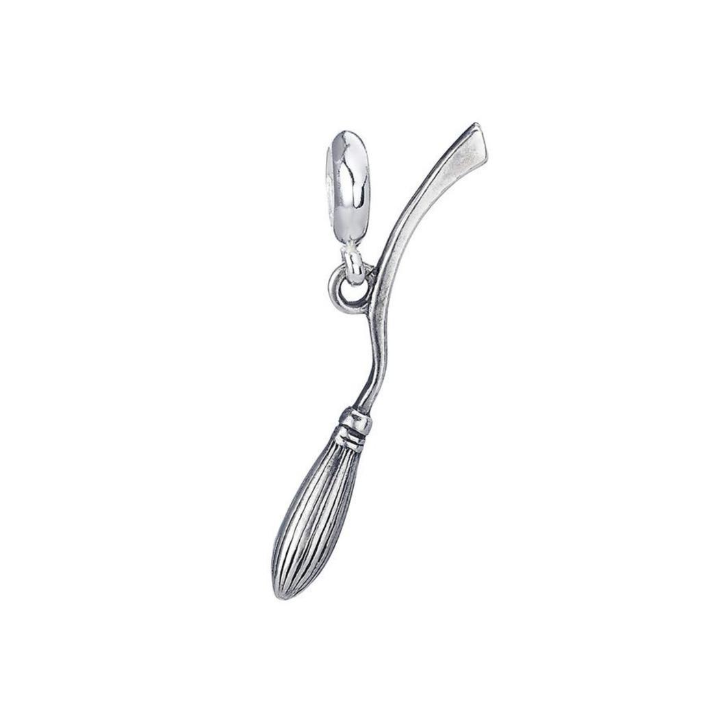 HARRY POTTER Sterling Silver Broomstick Slider Charm