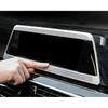 ABS Silver Inner Navigation GPS Screen Cover Trim For BMW 5 Series G30 2018-