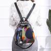 Women's Waterproof Oxford Backpack, Fashion Camouflage Multifunctional 3-in-1 Travel & School Bag, Single Shoulder Crossbody Daypack