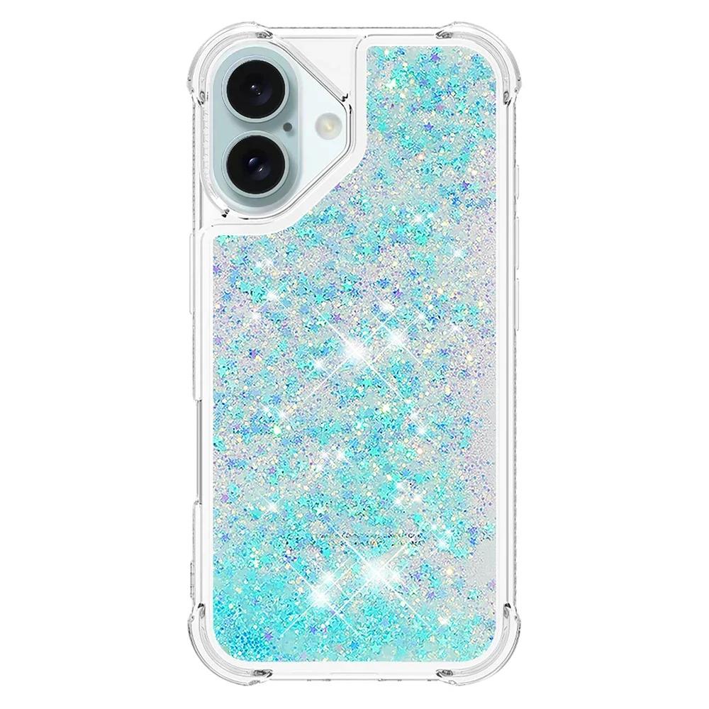 Luxury Bling Glitter Phone Case For Samsung Galaxy S22 S21 S20 FE S10 Plus S10E Note20 Ultra Dynamic Quicksand Bumper Back Cover