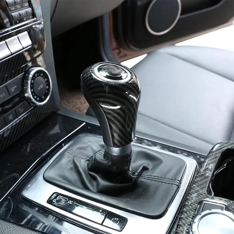 Carbon Fiber Car Interior Decoration Trim Stickers For Mercedes benz C Class W204 C180 C200 2007-2013 Accessories