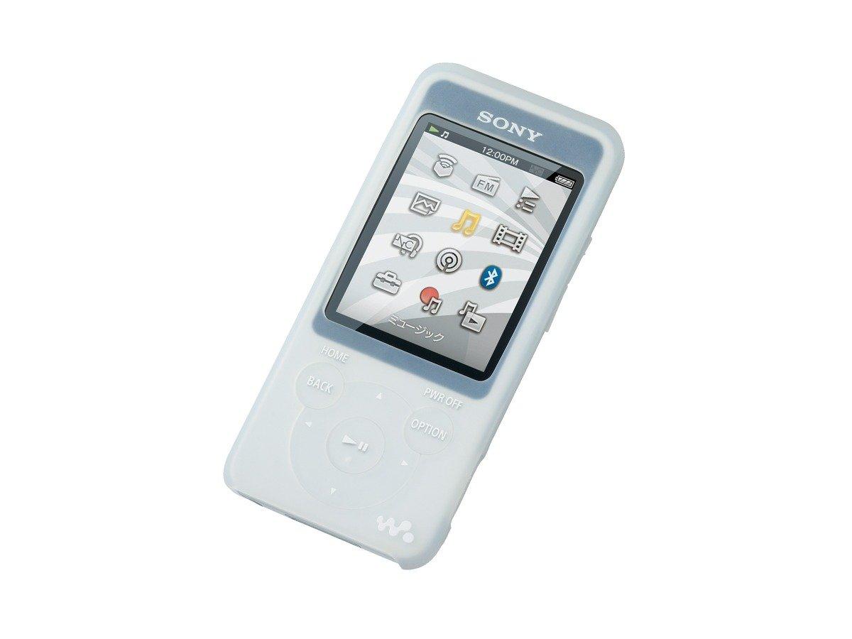 Sony Walkman Silicone Case CKM-NWS780 Compatible with NW-S10 S780 E080 Series White W