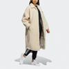 adidas Originals Lamb Fleece Warm Coat Women Coats Cream HC0308