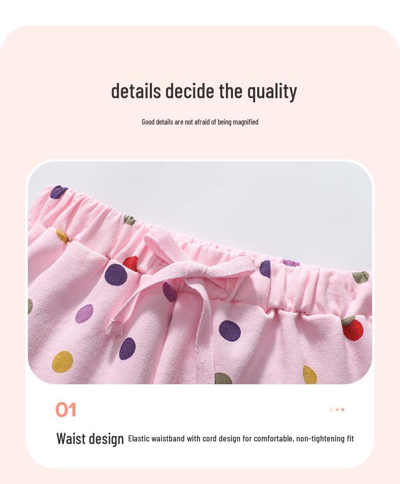 Little Maven Summer Shorts: Cute, Sweet Style Pants for Baby Girls
