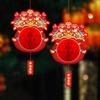 New Year Lantern Paper Folding Red Honeycomb Lantern Hanging Pendant Horse Year Spring Festival Festive Decoration