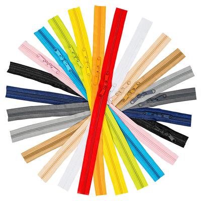 Astro Resin Zipper 5 50cm 13 Colors Set Coil Zipper Double Slider No Stopper Can Be Cut with Scissors Craft Supplies Handmade Handmade Accessories