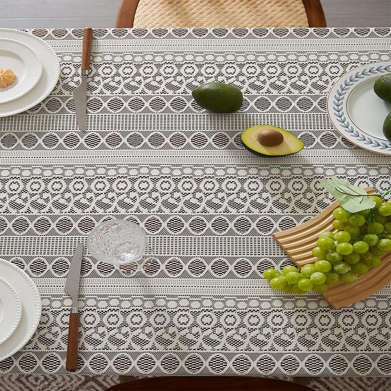 Neue böhmische Spitzentischdecke Esstischdecke Hohl Haushaltstischdecke