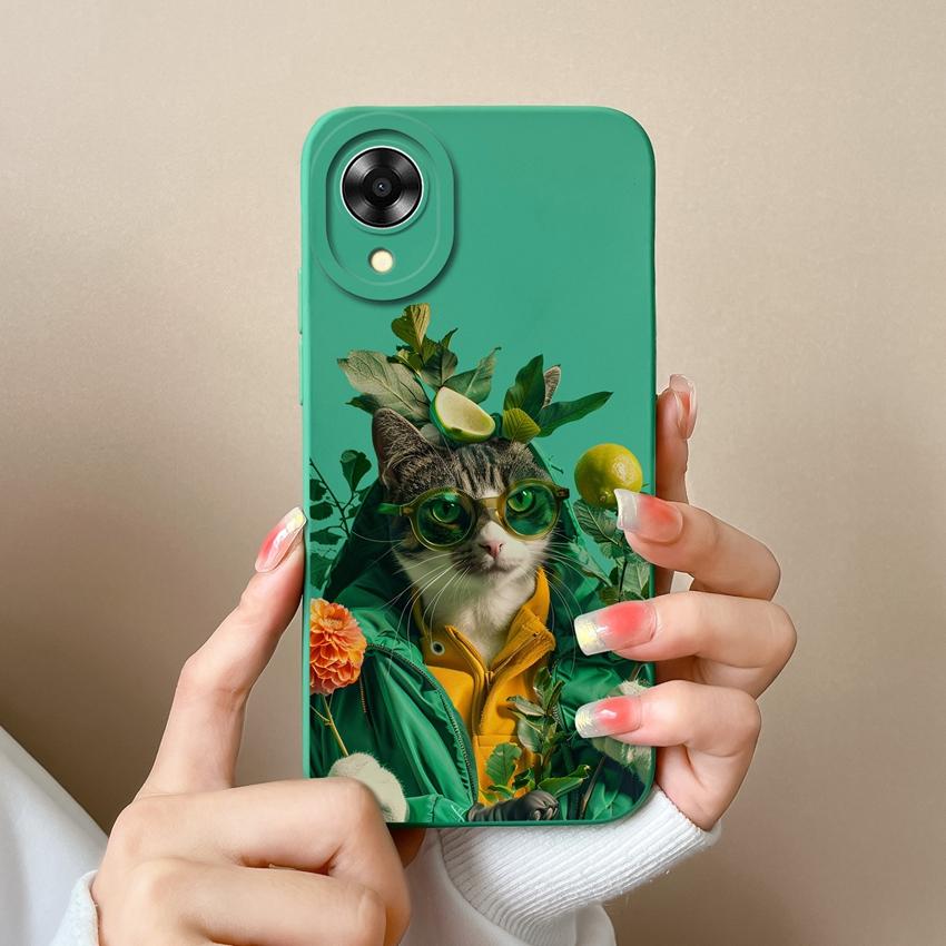 For Oppo A17k A16k A17 A16 A15 A12 A31 A33 A35 A36 A37 A52 A53s A54 A55 Phone Case Playful Boy Girl Pattern Fashion Shell For Oppo Silicone Back Cover