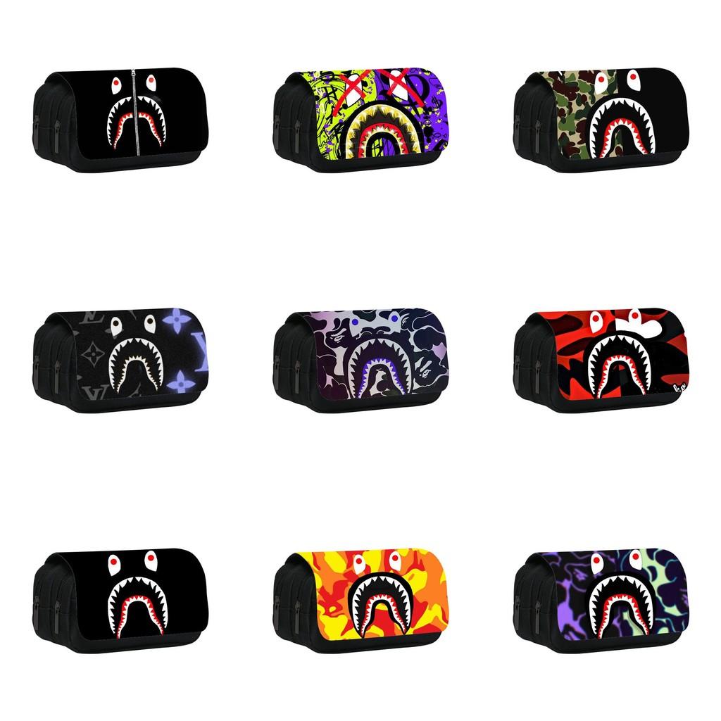 Sprayground Printed Student Single Double Lightweight Stationery Storage Bag For School And Home