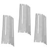 Adjustable Porcelain Steel Heating Plate Guard Replacement for 84004 Grill Models Compatible with Most Gas Grills