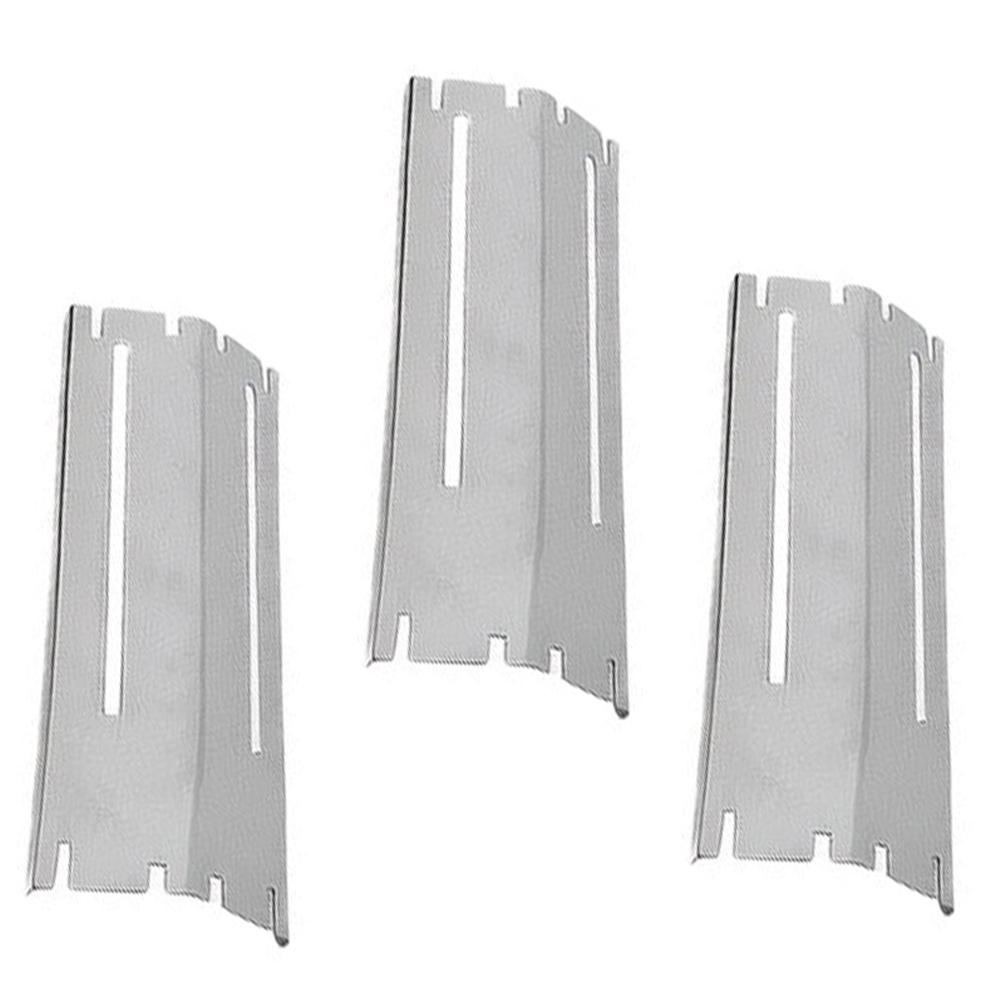 Adjustable Porcelain Steel Heating Plate Guard Replacement for 84004 Grill Models Compatible with Most Gas Grills