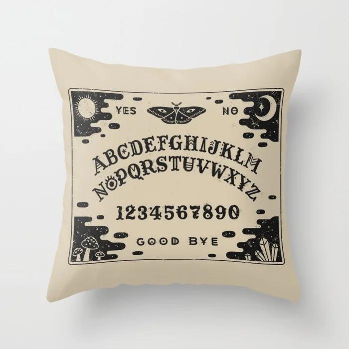 Halloween Kissenbezug Horror Schädel Dekokissen Fledermaus Kürbis Autodeko Heimartikel