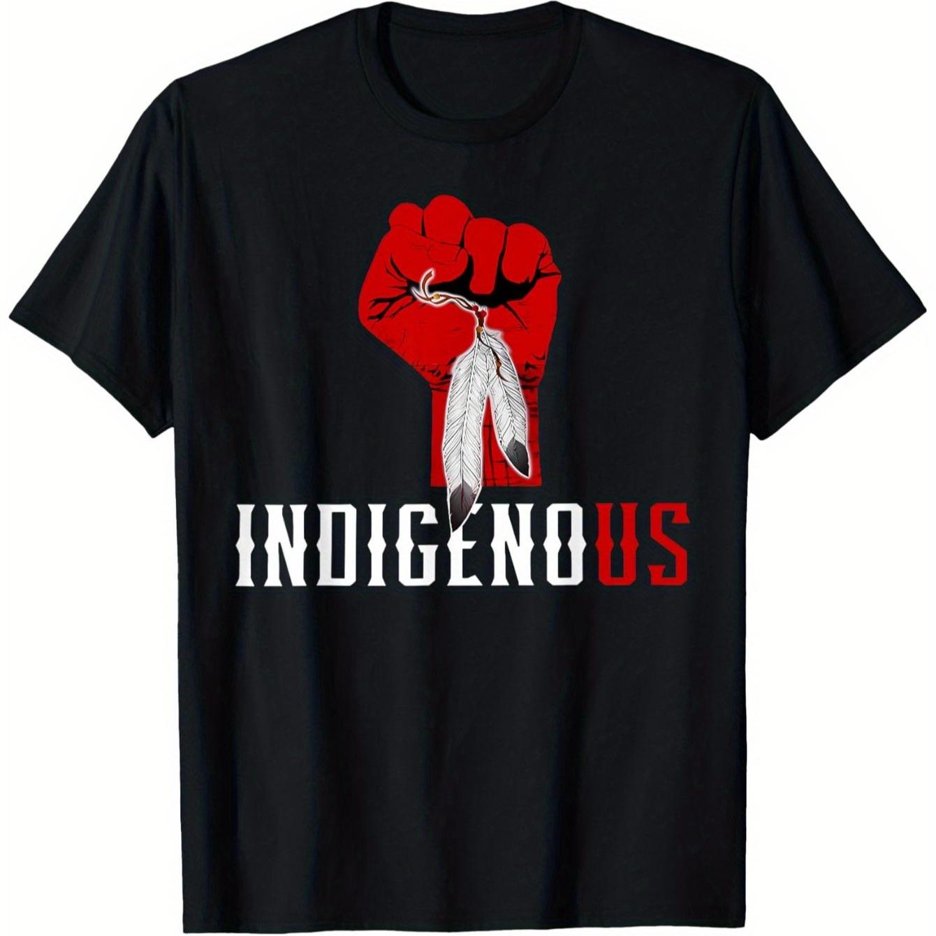 

Indigenous Native Blood Red Hand Indian T-Shirt 100% Cotton O-Neck Short Sleeve Summer Casual Mens T-shirt Streetwear 4XL