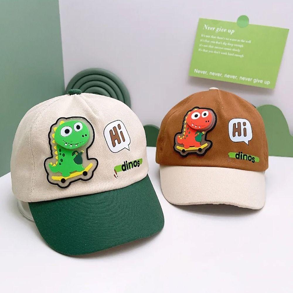Cotton Kids Baseball Cap Adjustable Size Baby Sun Hat Cartoon Children Baseball Cap  Sun Protection