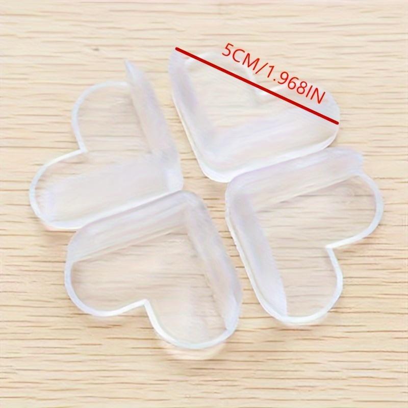 4Pcs Table Corner Protectors, Anti-Collision Pads, Heart-Shaped Protectors, Table Edge Protectors