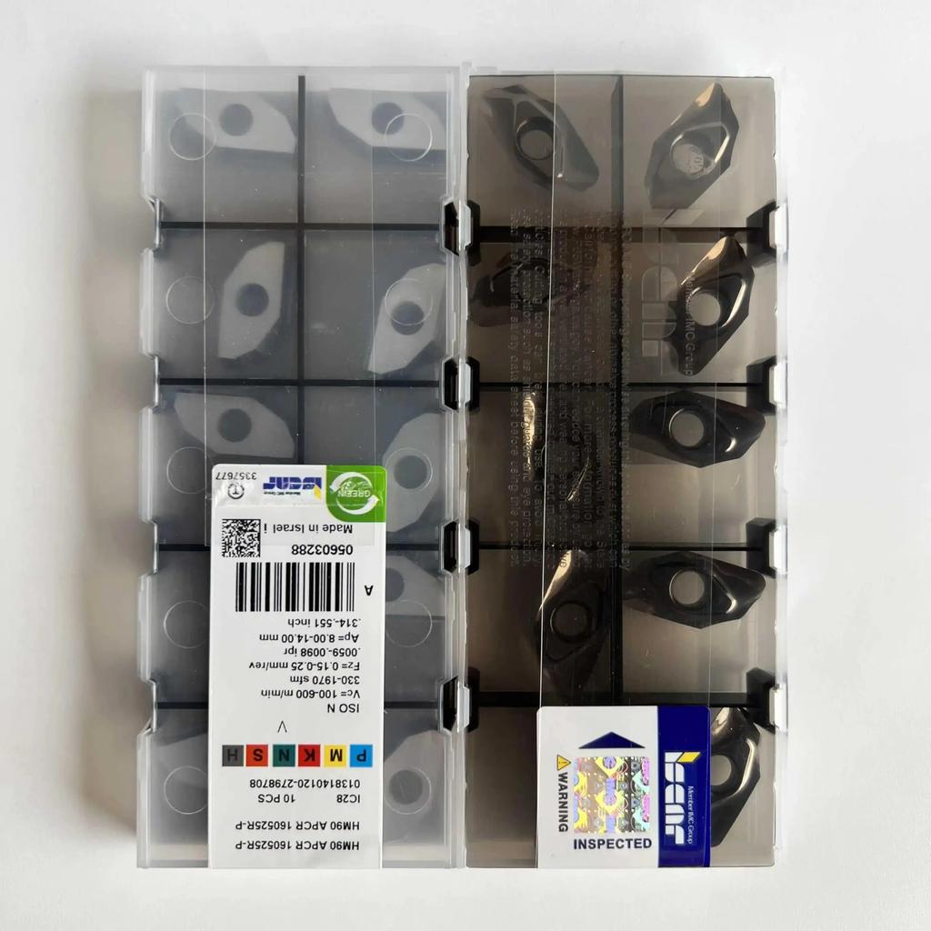 ISCAR / HM90APCR160525R-P IC28 /Industrial indexable carbide inserts 10 Pcs