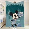 Mickey Fluffy Soft Blankets Summer Comforter Throw Blanket for Sofa Bedspread on the Bed Home and Decoration Anime Cooling Baby
