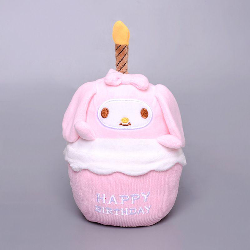 Sanrio Birthday Cake Kuromi Plush Toy For Bedroom Decor Soft And Charming Melody