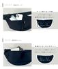 Große Umhängetasche, Leicht, Crossbody, Ein Schultergurt, Wasserabweisendes Nylon mit Karabiner, Leicht, Einfarbig, Damen (Schwarz)