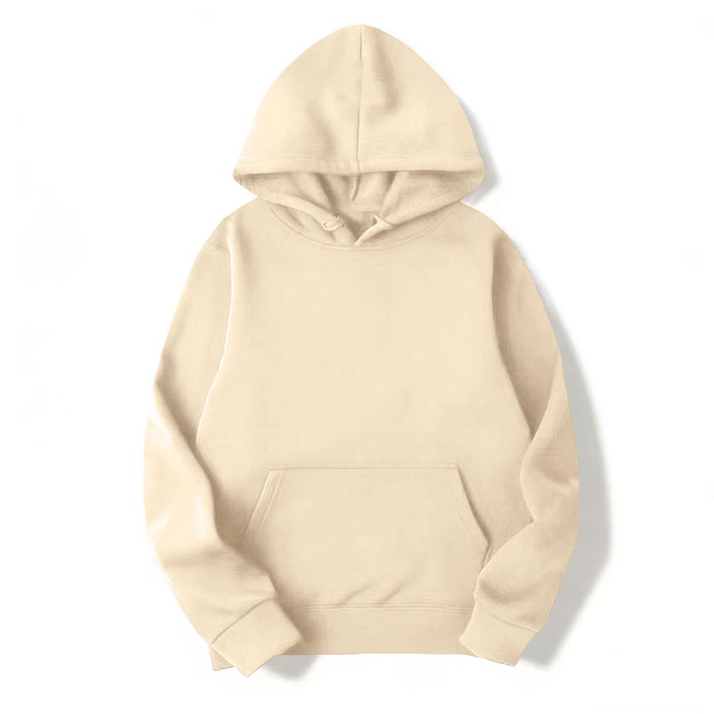 Women's Long Sleeve Hooded Sweatshirt with Pockets for Casual Everyday Wear