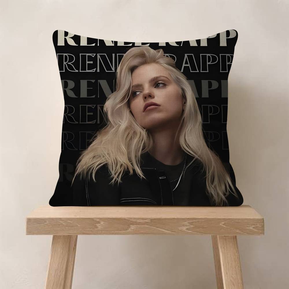 Pop Singer AActor Renee Rapp Cool Personalized Pillow Cover Kids Bedroom Wild Party Decor Pillowcase Kid Birthday Shower Gift