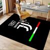 Juventus Football Club Logo Teppich Für Spielzimmer Schlafzimmer Wohnzimmer Sofa Heimdekoration Kinder Spielbereich Teppich Rutschfeste Bodenmatte