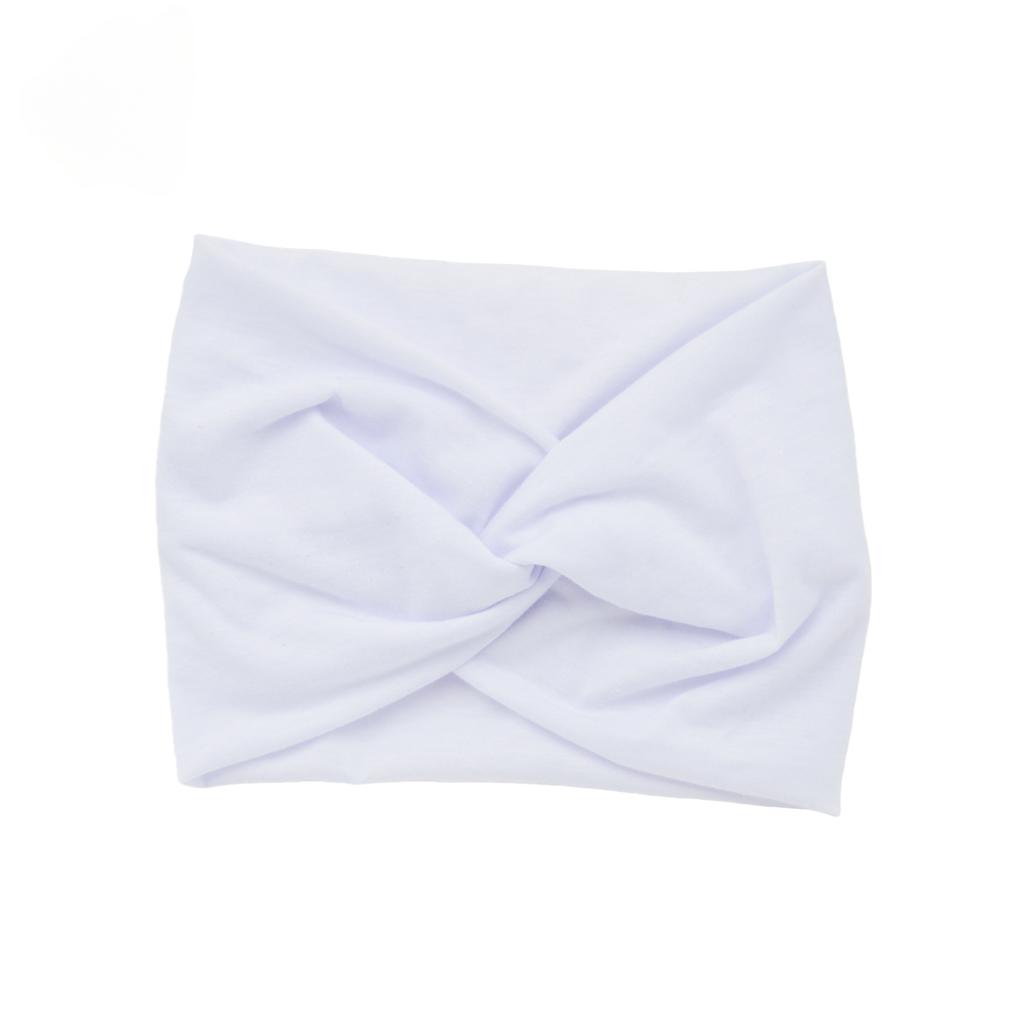 Yoga Hair Bands Twisted Extra Large Turban Head Wraps for Women Workout Headband Wide Headbands