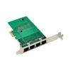 For  82576 4 Ports PCI-E 1 Gigabit  Card PCI for Press Thernet Apter 1000Mbps Support for  98se