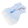 Pet Chinese Style Hanfu Skirt Soft Elegant Breathable Little Pet Pettiskirt for Pets DogsBlue S