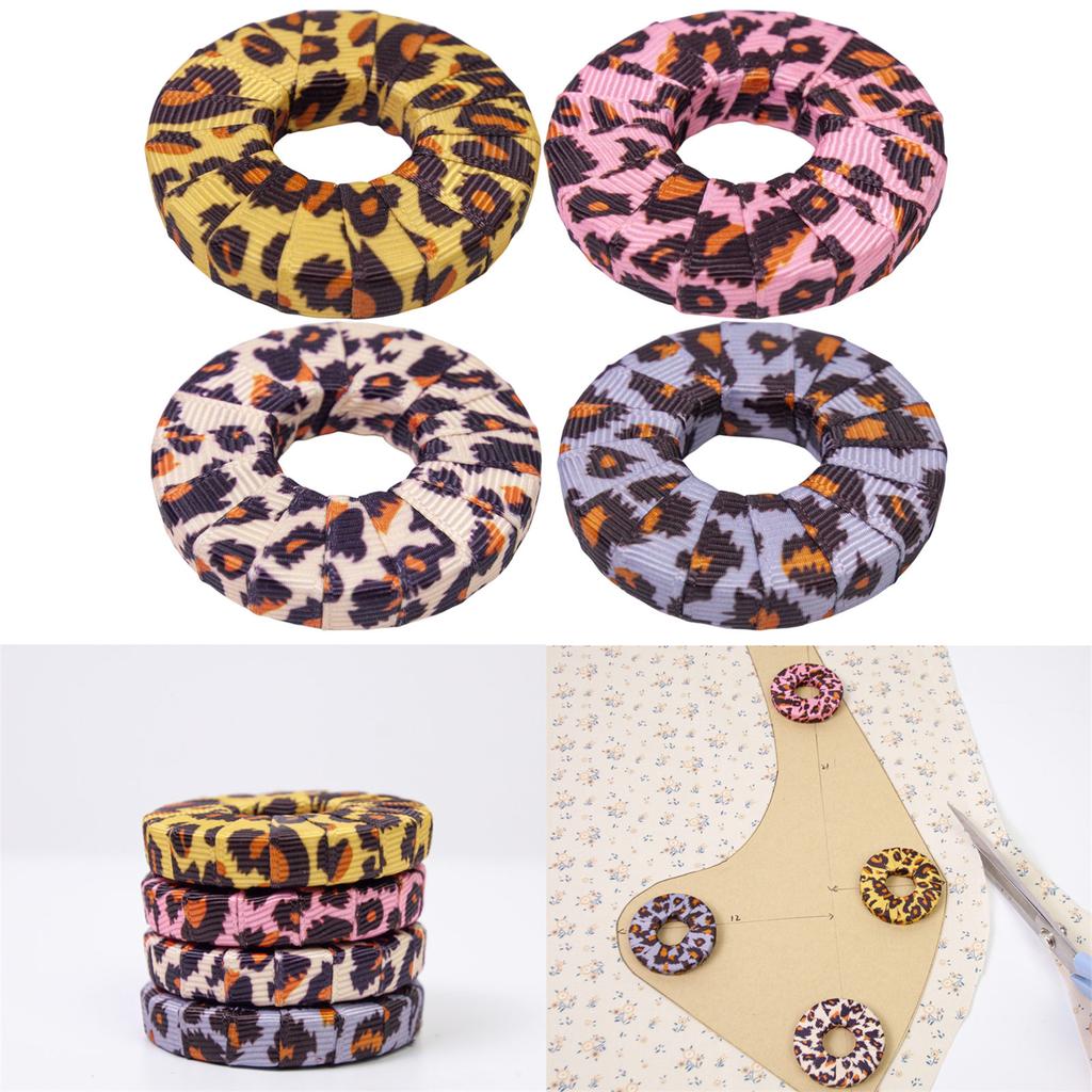4Pcs Metal Fabric Pattern Weight Round Sewing Weights Fabric Cutting Weights Pattern Making and Sample Cutting Weights