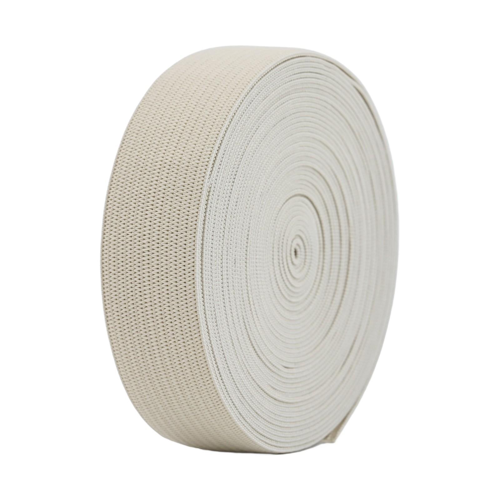 

2см*5м Кольорові Нейлонові Найвищі Еластичні Стрічки Одяг Штани Швейні Аксесуари бежевий