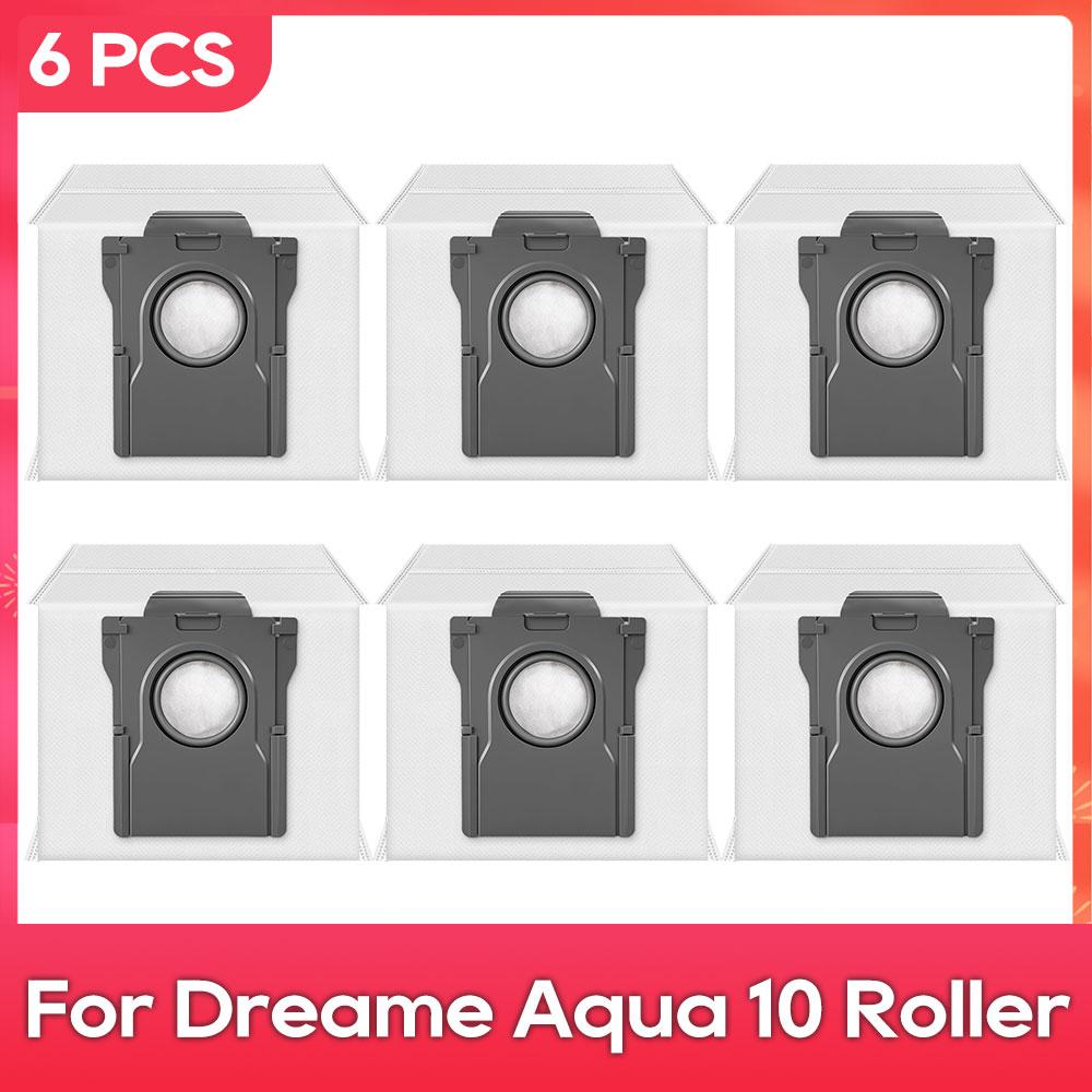 Fit For ( Dreame Aqua 10 Ultra Roller Complete, Aqua 10 Ultra Track ) Parts Accessories Main Side Brush Filter Mop Dust Bag