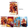 Hot 12Pcs A Set Anime Peripheral The Lion King Simba Figures Candy Gift Bag Birthday Party Popcorn Festival Paper Bag Decoration