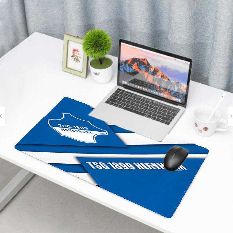 TSG 1899 Hoffenheim Druck Mauspads, Anti-Rutsch Schreibtisch Tastaturmatte, für PC Laptop Gaming Arbeiten Tägliche Nutzung, Cooles Festival Geburtstagsgeschenk