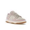 Nike  Dunk Low Premium Next Nature Platinum Violet Gum Women Sneakers Cream Light-Bone Gum-Light-Brown FN6345-001