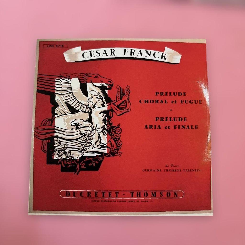 [USED] César Franck CD - Prelude, Choral and Fugue