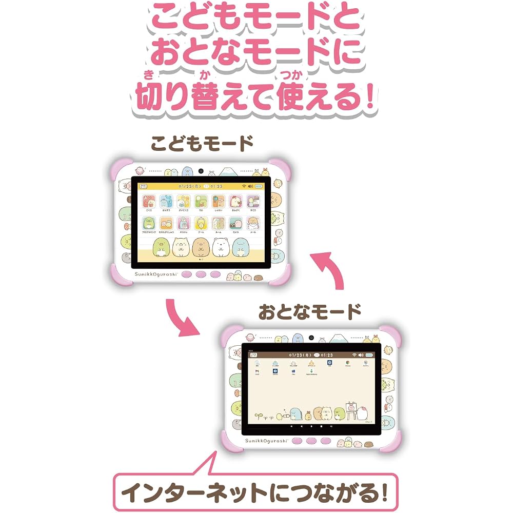 Connect To Agatsuma (AGATSUMA) Sumikko Gurashi Wi-Fi! Connect with Everyone! Sumikko Pad 8 Inch P...