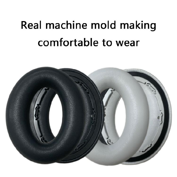 1 Pair Replacement Ear Pad for Bluetooth-compatible On-Ear Headphones Soft Leather Ear Cushion Foam Cover Replacement