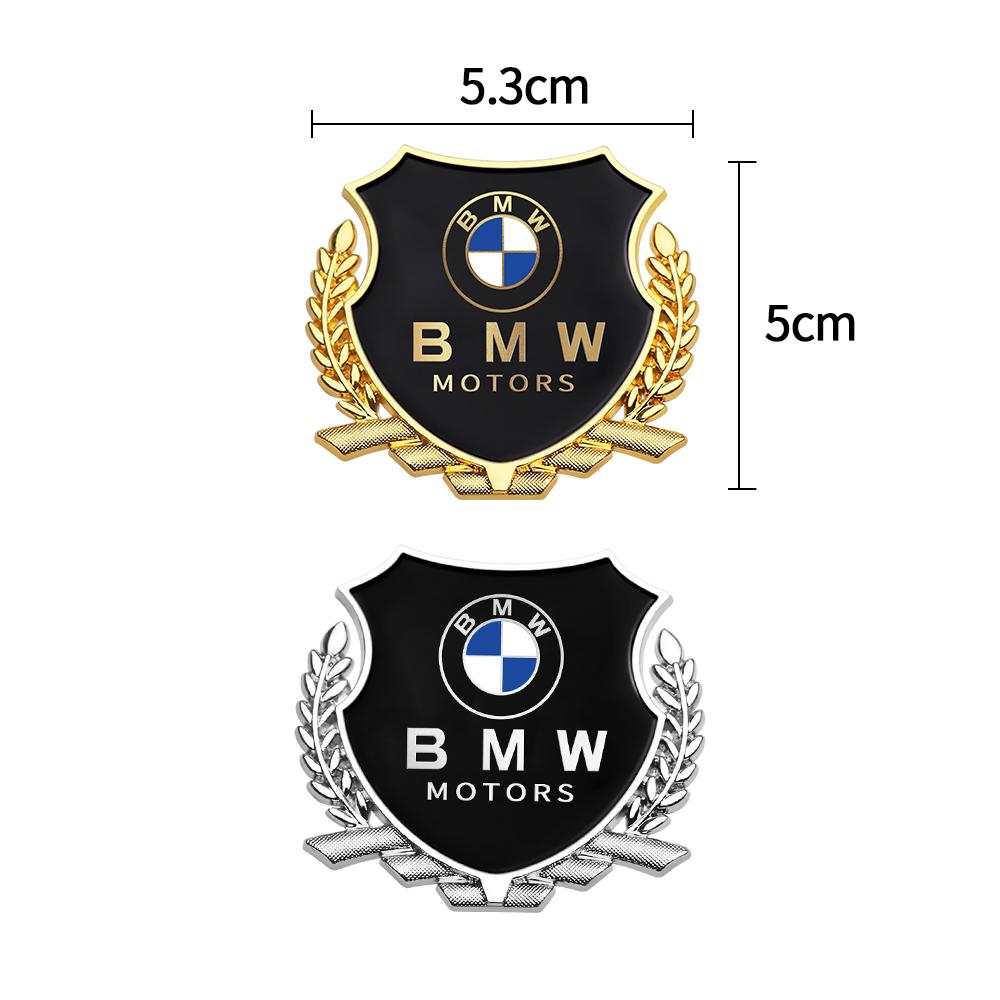 3D Metall Zinklegierung Auto Karosserie Schild Emblem Abzeichen Außen Dekorative Aufkleber Kofferraum Fenster Tür Aufkleber Zubehör Für BMW M