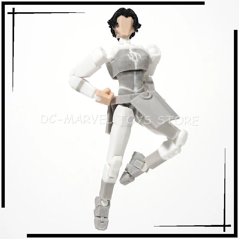 New 3d Printed Invincible Boy Anissa Wolf Cut Mark Light Blue Mark Stripe Mark Dummy13 T13 Multi-Jointed Action Figure Toys