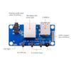 For Orange Pi  2W Expansion Board USB 2.0  2  Video Mic  Receiver  Interface HAT Development Board
